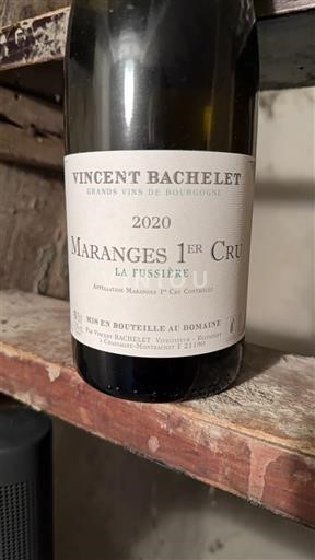 Bourgogne Maranges Premier Cru Vincent Bachelet La Fussière 2020
