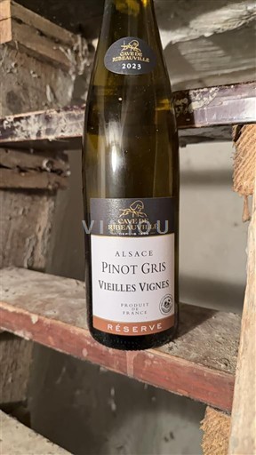 Vine Blanc sec Vieilles Vignes Réserve Cave de Ribeauvillé 2023 Frankrig Alsace Vin de France