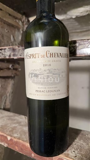 Bordeaux Pessac-Léognan Domaine Chevalier L'Esprit de Chevalier 2016