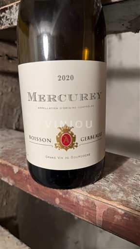 Burgundsko Mercurey Boisson Gerbeaux 2020