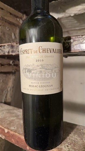 Bordeaux Pessac-Léognan Domaine Chevalier L'Esprit de Chevalier 2016