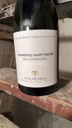 Loiren laakso Muscadet-sèvre-et-maine Domaine Grand Mouton (Louis Métaireau) 2020