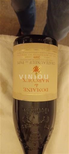 Rona dolina Châteauneuf-du-Pape Domaine Marcoux 2009