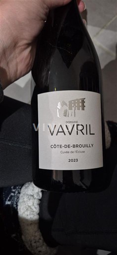 Beaujolais Côte-de-Brouilly Domaine Vavril de l'Écluse 2023