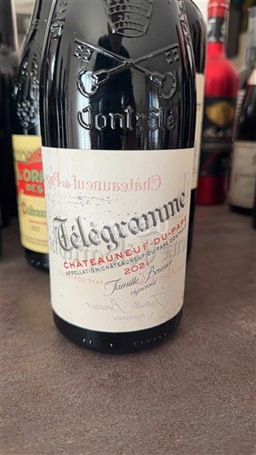 Rhône-dalen Châteauneuf-du-Pape Domaine Vieux Télégraphe Télégramme 2021