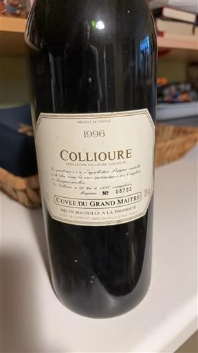 Roussillon Collioure Cuvée du Grand Maître 1996