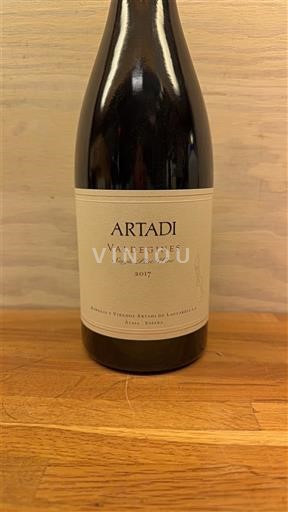 Viner Rouge sec Valdegines Artadi 2017 Spanien La Rioja rioja DO