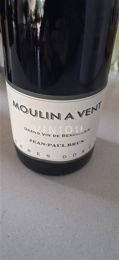 Beaujolais Moulin-à-vent Jean-Paul Brun Terres Dorées Neročník