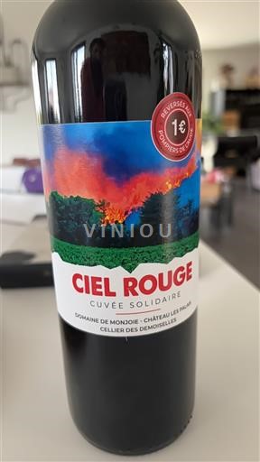 Languedoc a Roussillon Pays d'Oc Domaine Monjoie - Château Les Palais - Cellier des Demoiselles Ciel Rouge 2024
