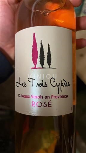 Provence Coteaux Varois em Provence Les Trois Cyprès Não Sazonado