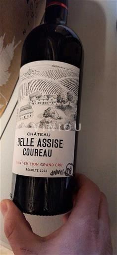 Bordeaux Saint-Émilion Grand Cru Grand Cru Château Belle Assise Coureau 2022