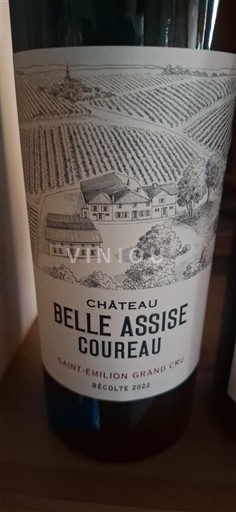 Bordeaux Saint-Émilion Grand Cru Grand Cru Château Belle Assise Coureau 2022