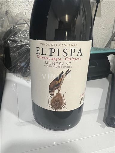 Katalonien Montsant Vinos del Paseante El Pispa Icke årgångsbetecknad