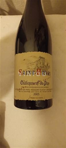 Rhônen laakso Châteauneuf-du-Pape Saint-Henri 2005