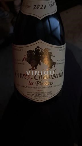 Burgundija Gevrey-chambertin Domaine Philippe Leclerc Les Platières 2021