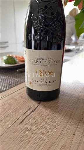 Vallée du Rhône Gigondas Domaine Grapillon d'Or 1806 2022