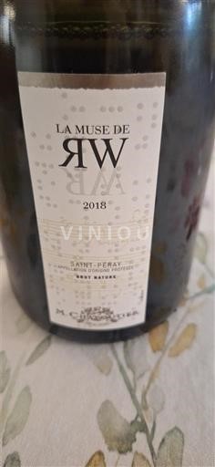 Rhône-dalen Saint-Péray La Muse de RW 2018