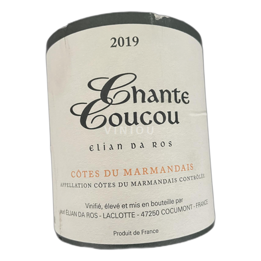 Southwest Côtes-du-Marmandais Chante Bouscon 2019