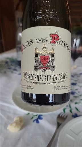 Rhônedalen Châteauneuf-du-Pape Clos des Papes 2023 Icke årgångsbetecknad