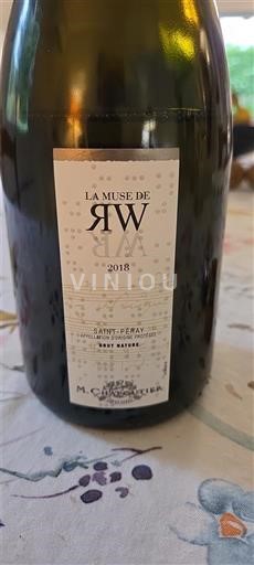 Rhône-dalen Saint-Péray M. Chapoutier La Muse de RW 2018