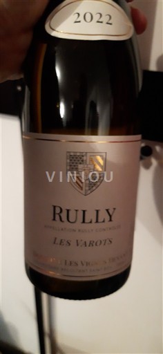 Vinhos Blanc sec Les Varots Domaine Les Varoilles 2022 França Borgonha Rully AOC