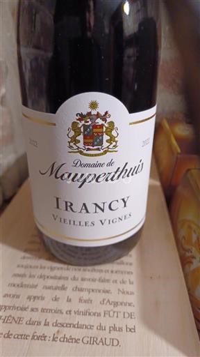 Bourgondië Irancy Domaine Mauperthuis Vieilles Vignes 2022