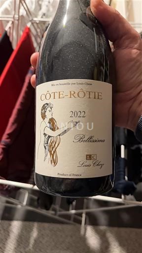 Thung lũng Rhône Côte-rôtie Louis Chey Bellissima 2022