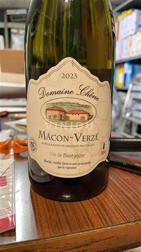 Bourgondië Mâcon en mâcon-dorpen Domaine Chêne Maçon-Verzé 2023