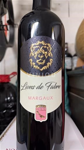 Bordeaux Margaux Lions de Fabre 2021