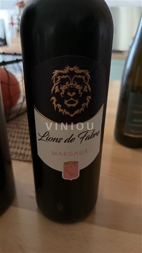 Bordeaux Margaux Lions de Fabre 2021