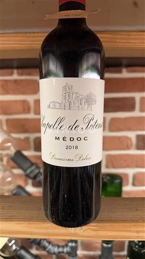 Burdeos Médoc Chapelle de Potensac 2018