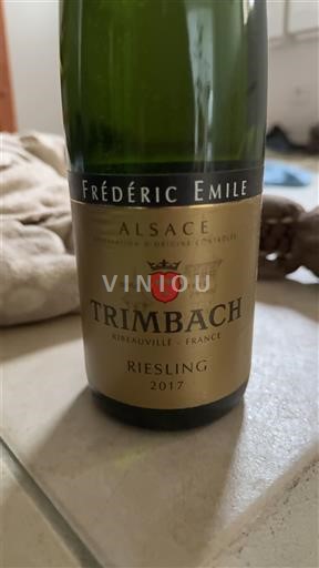 Alsace Ikke specificeret Grand Cru Trimbach Frédéric Emile 2017