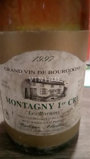 Bourgondië Montagny Premier Cru Montagny Les Burnins 1997