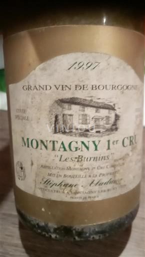 Bourgondië Montagny Premier Cru Stephane Aladame Spéciale 1997