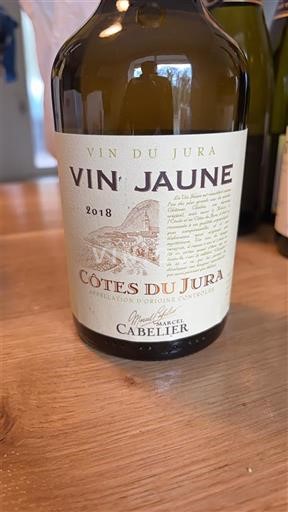 Jura Côtes-du-jura Marcel Cabelier 2018