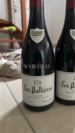 Rhônen laakso Gigondas Les Pallières Racines 2019