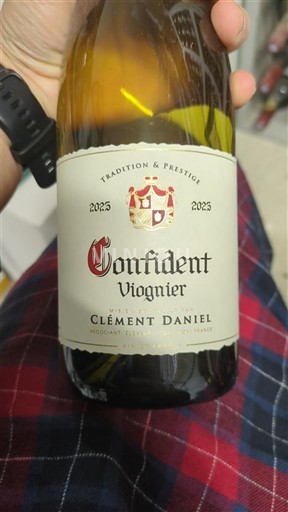 Languedoc a Roussillon Pays d'Oc Clément Daniel Confident Viognier 2023