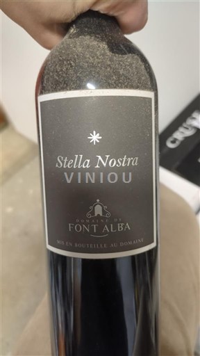 Rhônen laakso Luberon Domaine Font Alba Stella Nostra 2017
