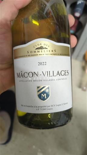 Burgundi Mâcon ja Mâcon-kylät SCV Lugny L'Aurore 2022