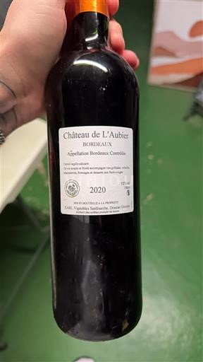 Бордо Château L'Aubier 2020