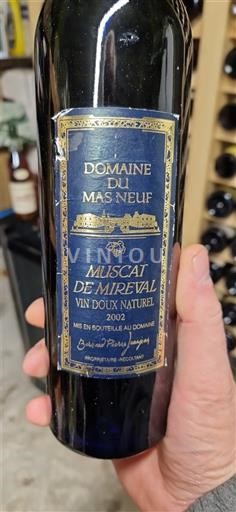 Langvedok Muscat-de-Mireval Domaine Mas Neuf 2002