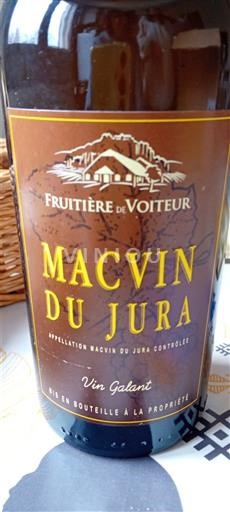 Jura Macvin-du-Jura Fruitière de Voiteur Vin Galant 2017