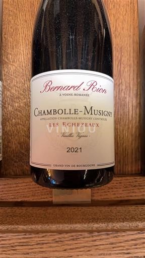 Burgundsko Chambolle-Musigny Bernard Rion Les Echezeaux Vieilles Vignes 2021