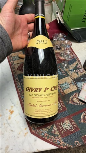 Burgundija Ni doloceno Premier Cru Michel Sarrazin et Fils Les Grands Prétants 2012