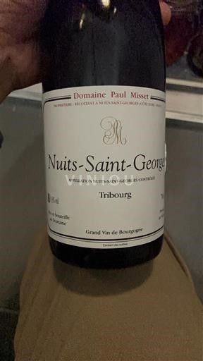 Burgundija Nuits-Saint-Georges Domaine Paul Misset Tribourg 2000