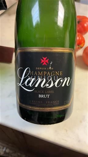 Champagne Lanson Black Label 2012
