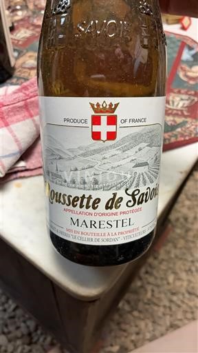 Savoie og Bugey Roussette de Savoie Le Cellier de Sordan Marestel 2022