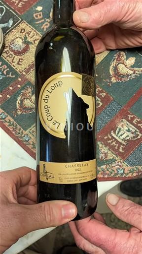 Neuchâtel Neuchâtel DOP Château Caves du Château Montmagny Le Coup du Loup 2022