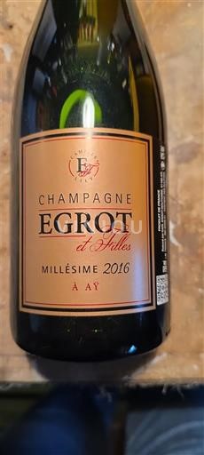 Champagne Egrot et Filles 2016