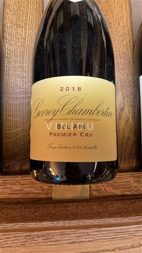 Burgundi Gevrey-Chambertin Premier Cru Bel Air 2018